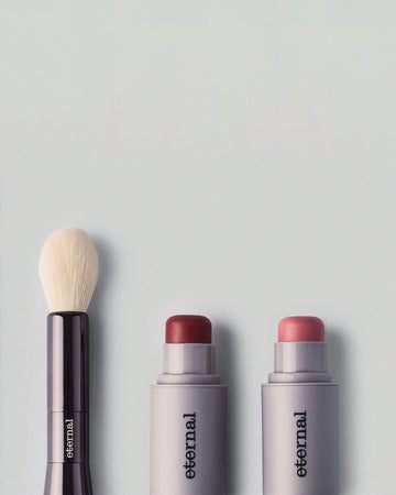 Kit 2 blushes + pincel - Eternal Beauty